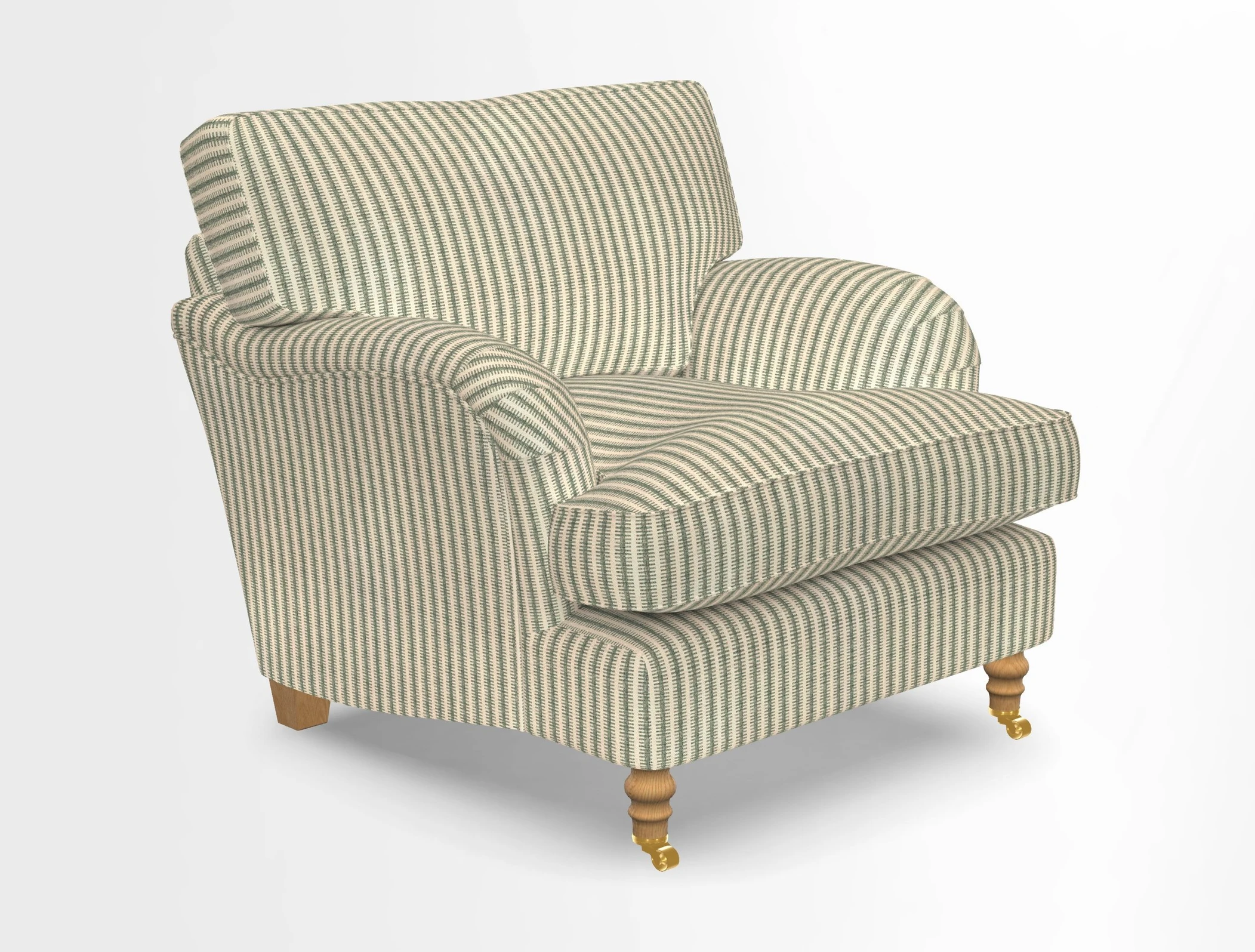 Alwinton chair in Linwood Tango Velvet Sapphire