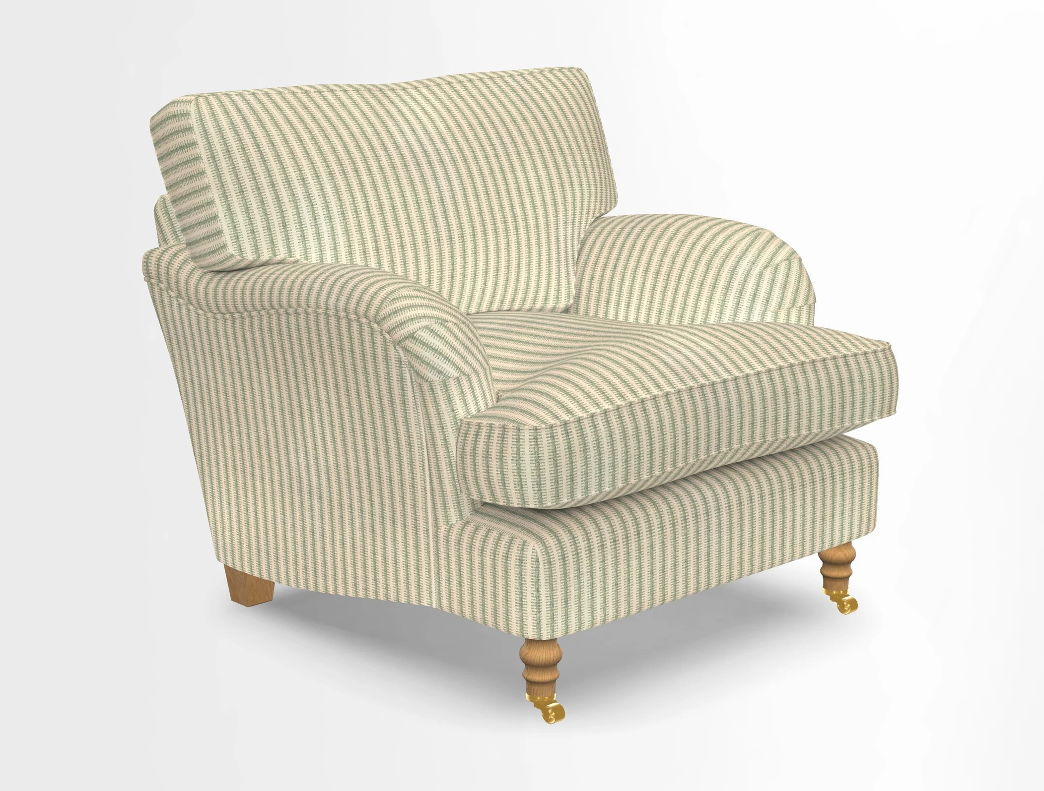 Alwinton chair in Linwood Tango Velvet Sapphire