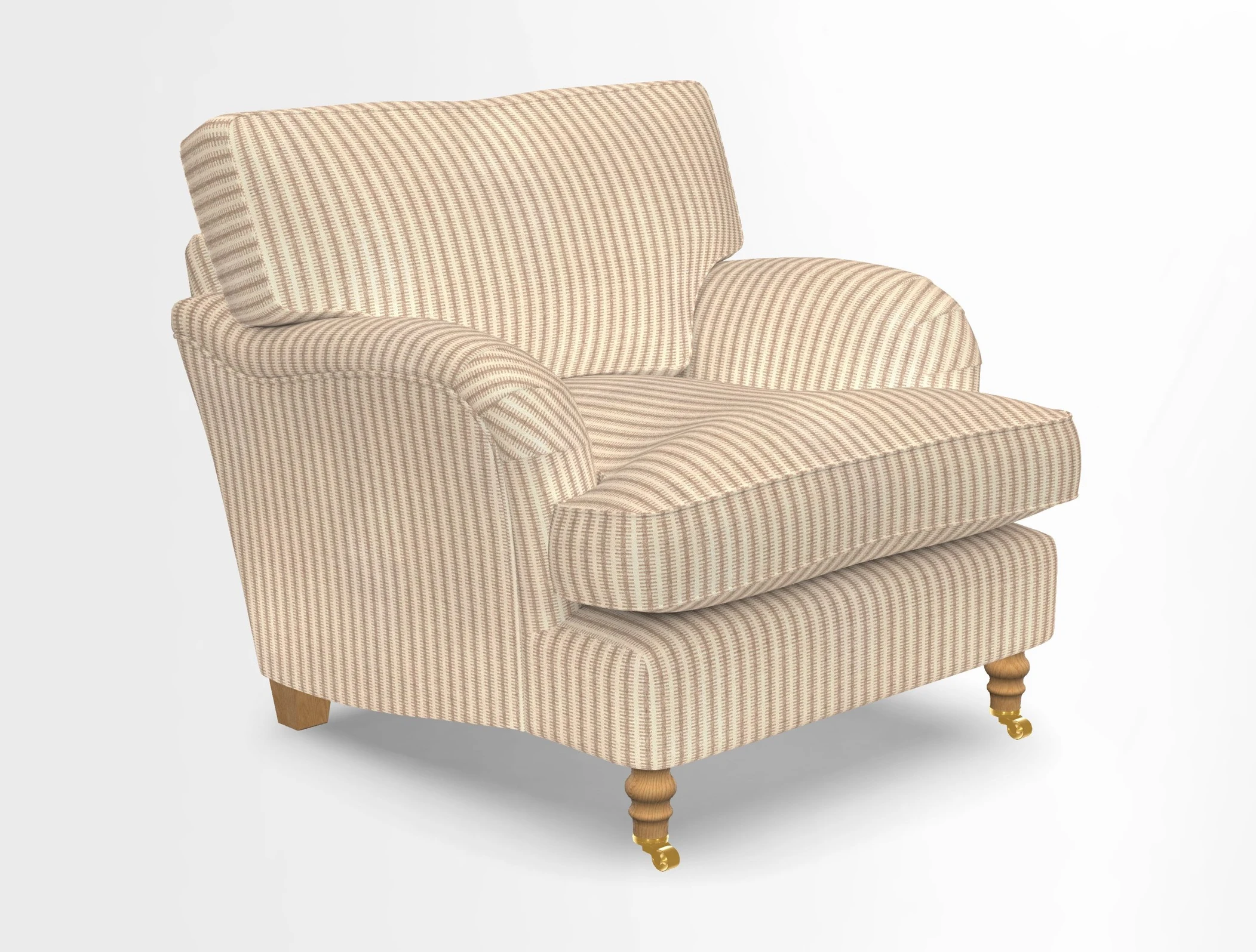 Alwinton chair in Linwood Tango Velvet Sapphire