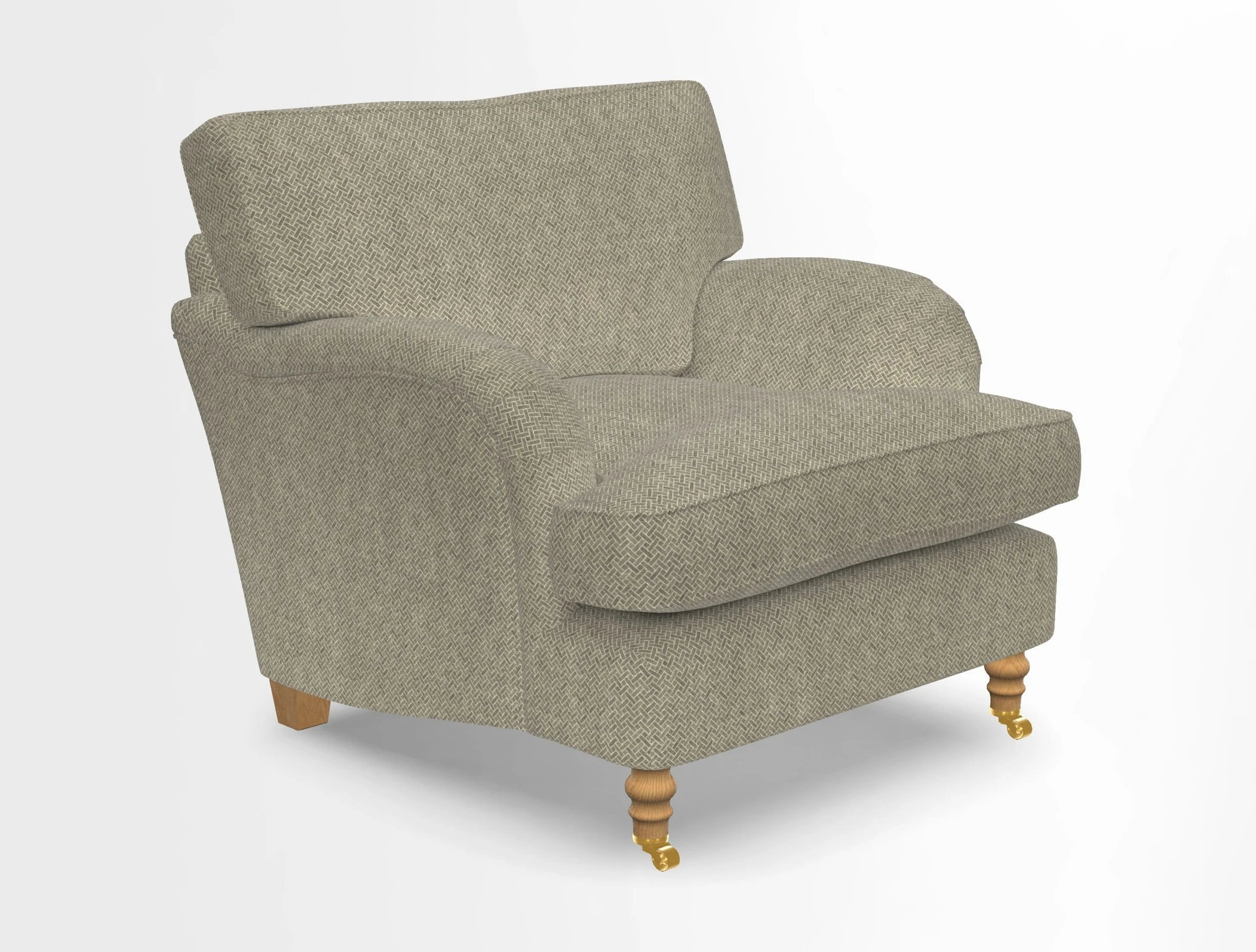 Alwinton chair in Linwood Tango Velvet Sapphire