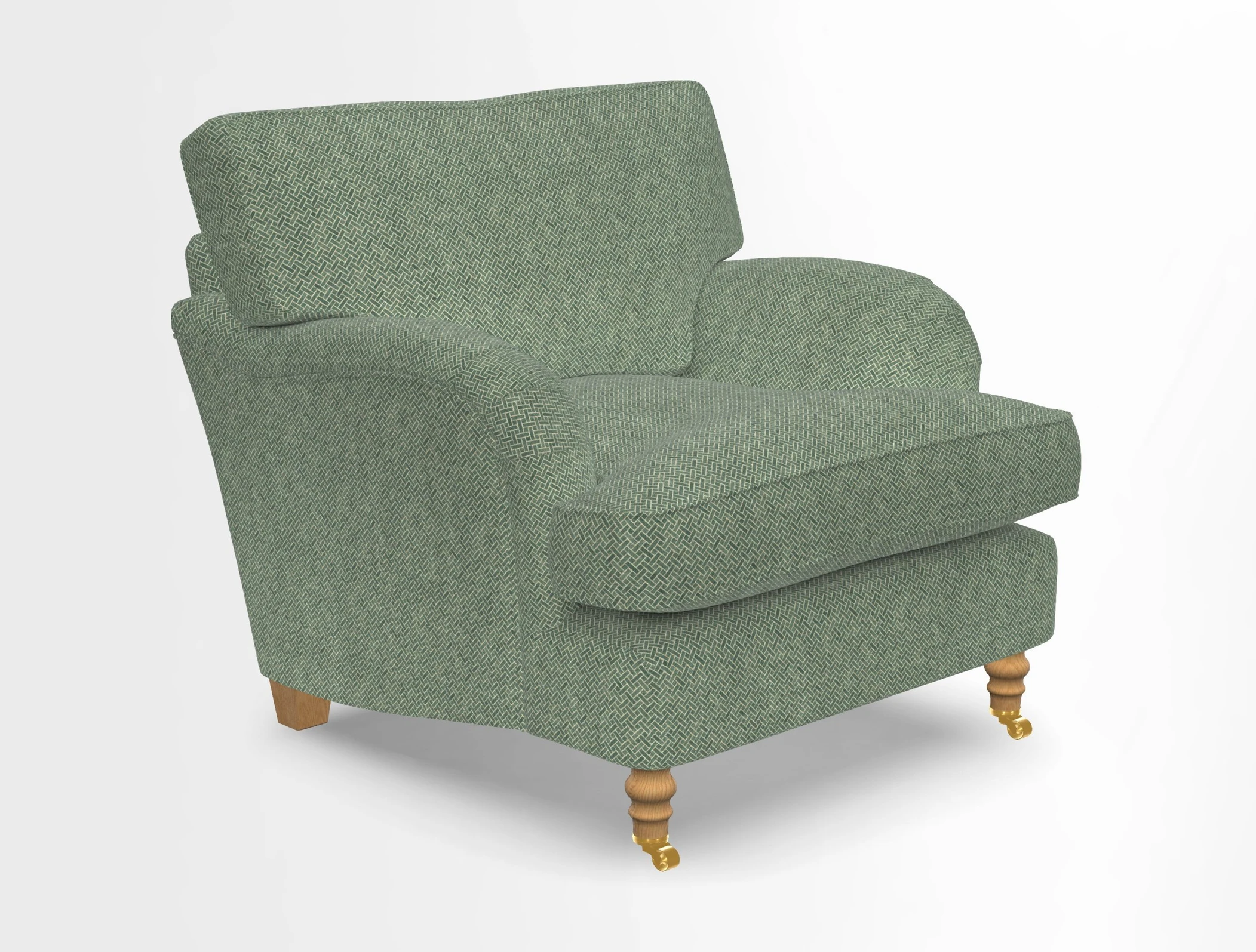 Alwinton chair in Linwood Tango Velvet Sapphire