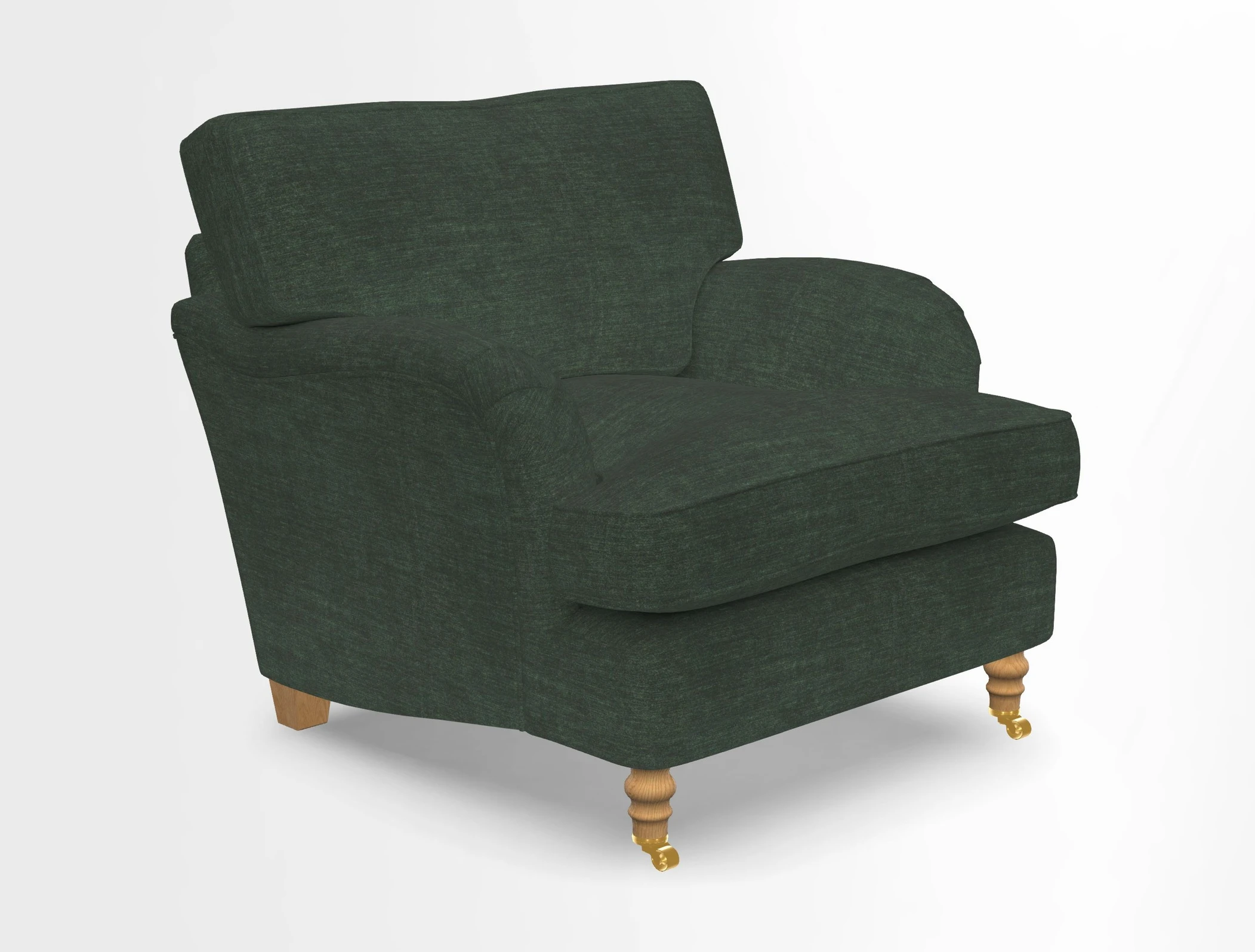 Alwinton chair in Linwood Tango Velvet Sapphire