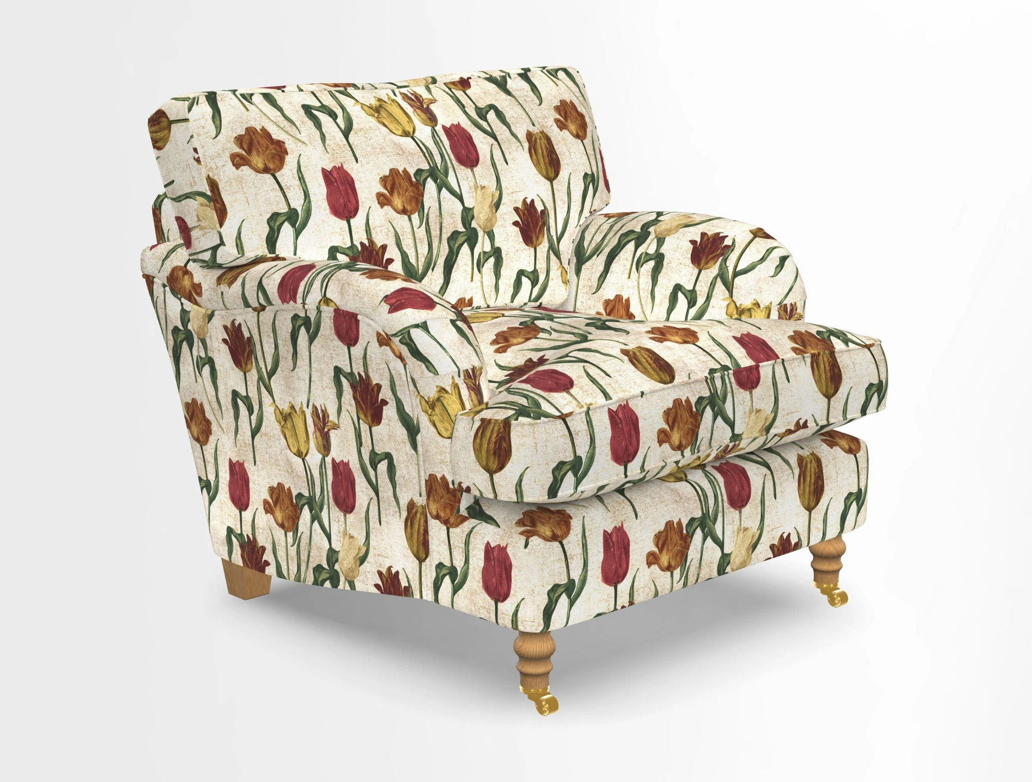 Alwinton chair in Linwood Tango Velvet Sapphire