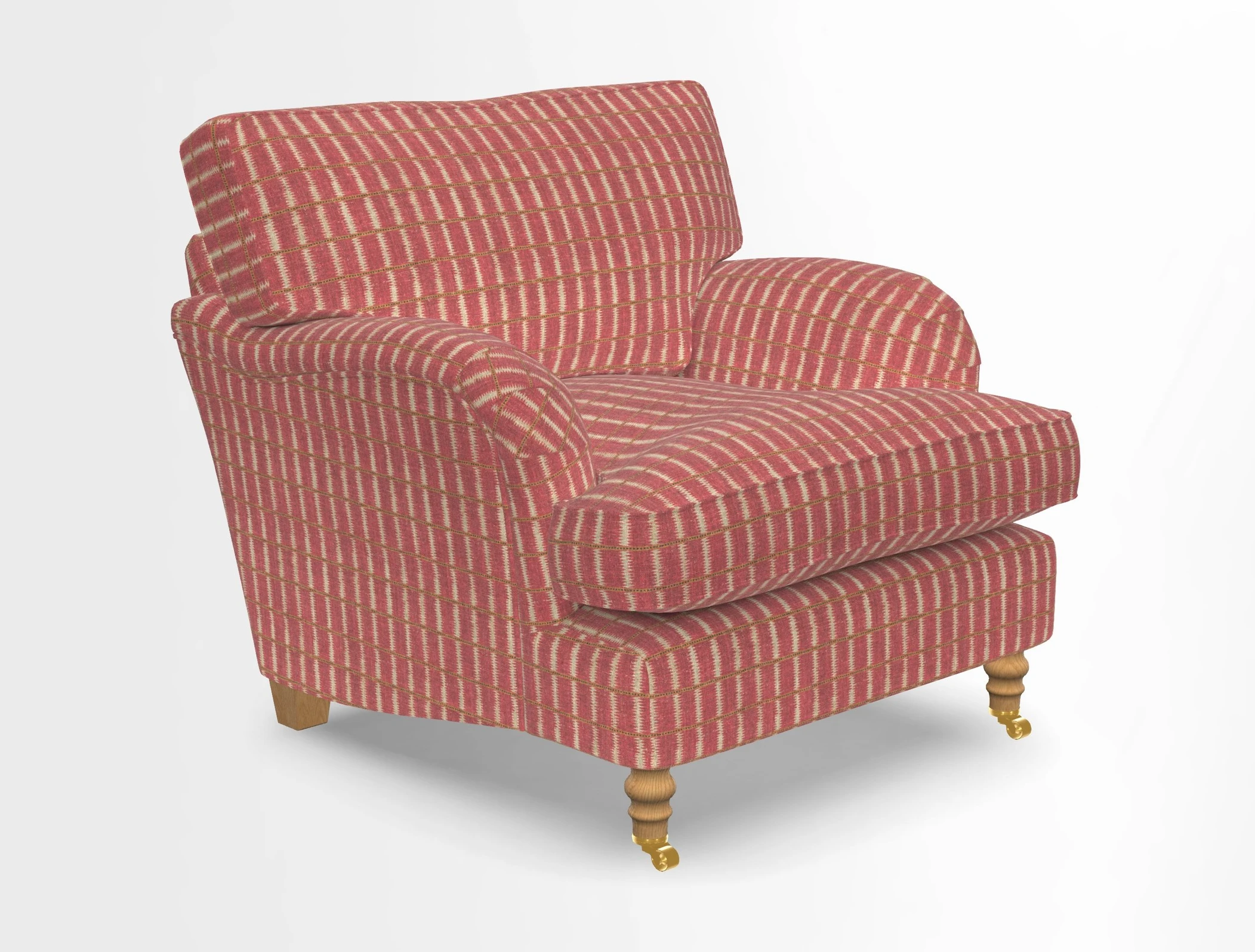 Alwinton chair in Linwood Tango Velvet Sapphire