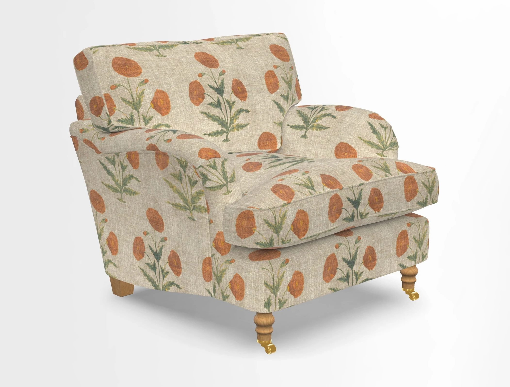 Alwinton chair in Linwood Tango Velvet Sapphire