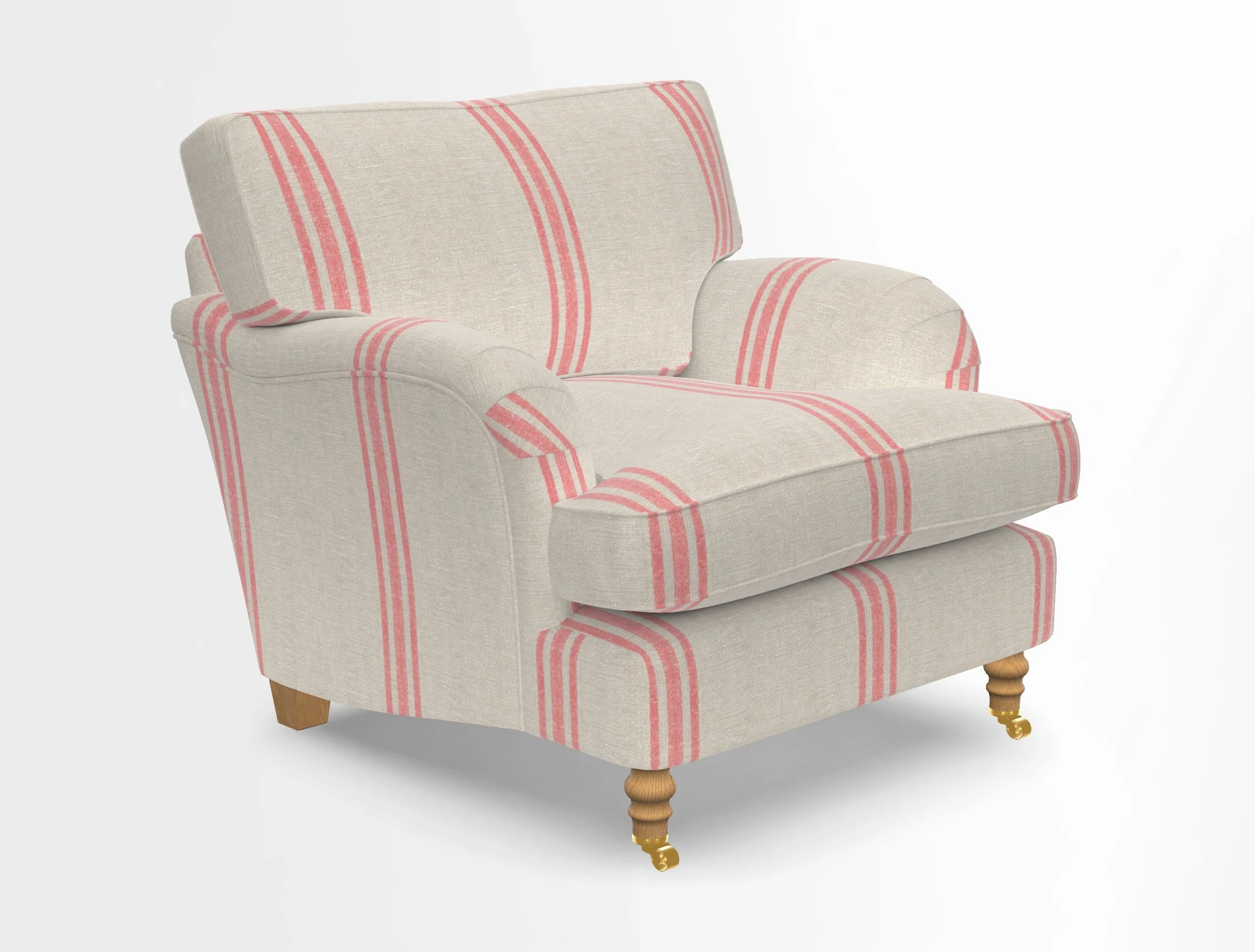Alwinton chair in Linwood Tango Velvet Sapphire