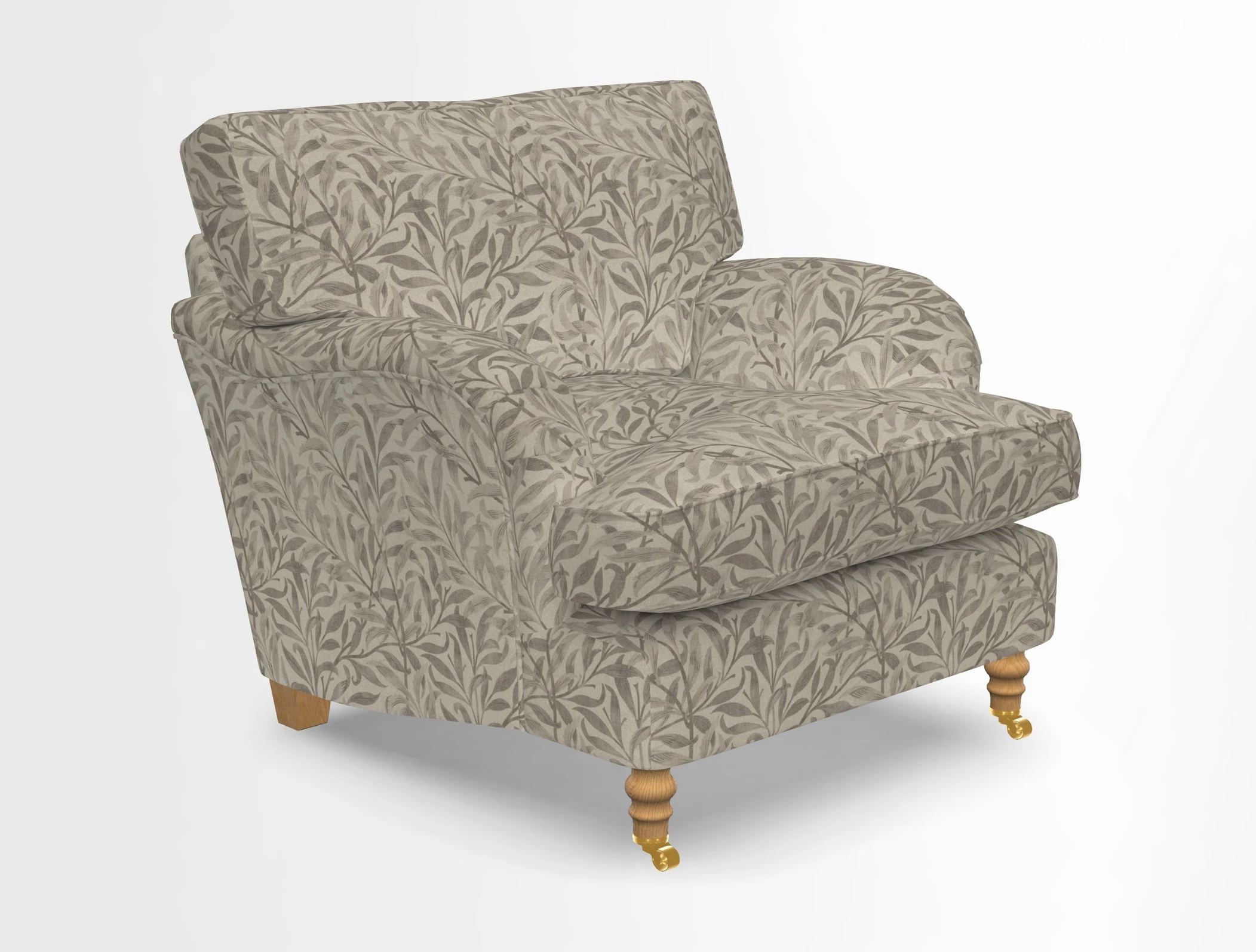 Alwinton chair in Linwood Tango Velvet Sapphire