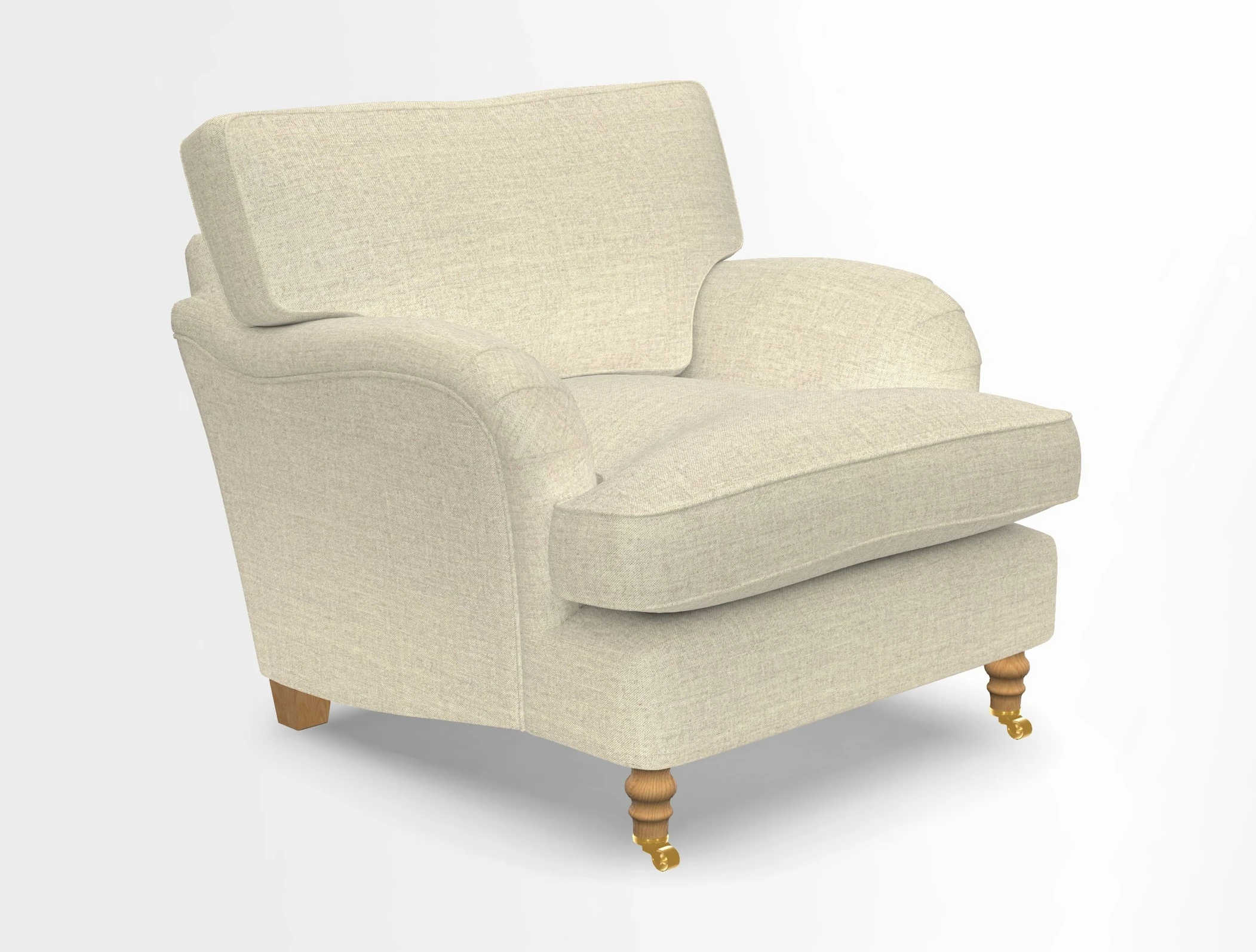 Alwinton chair in Linwood Tango Velvet Sapphire