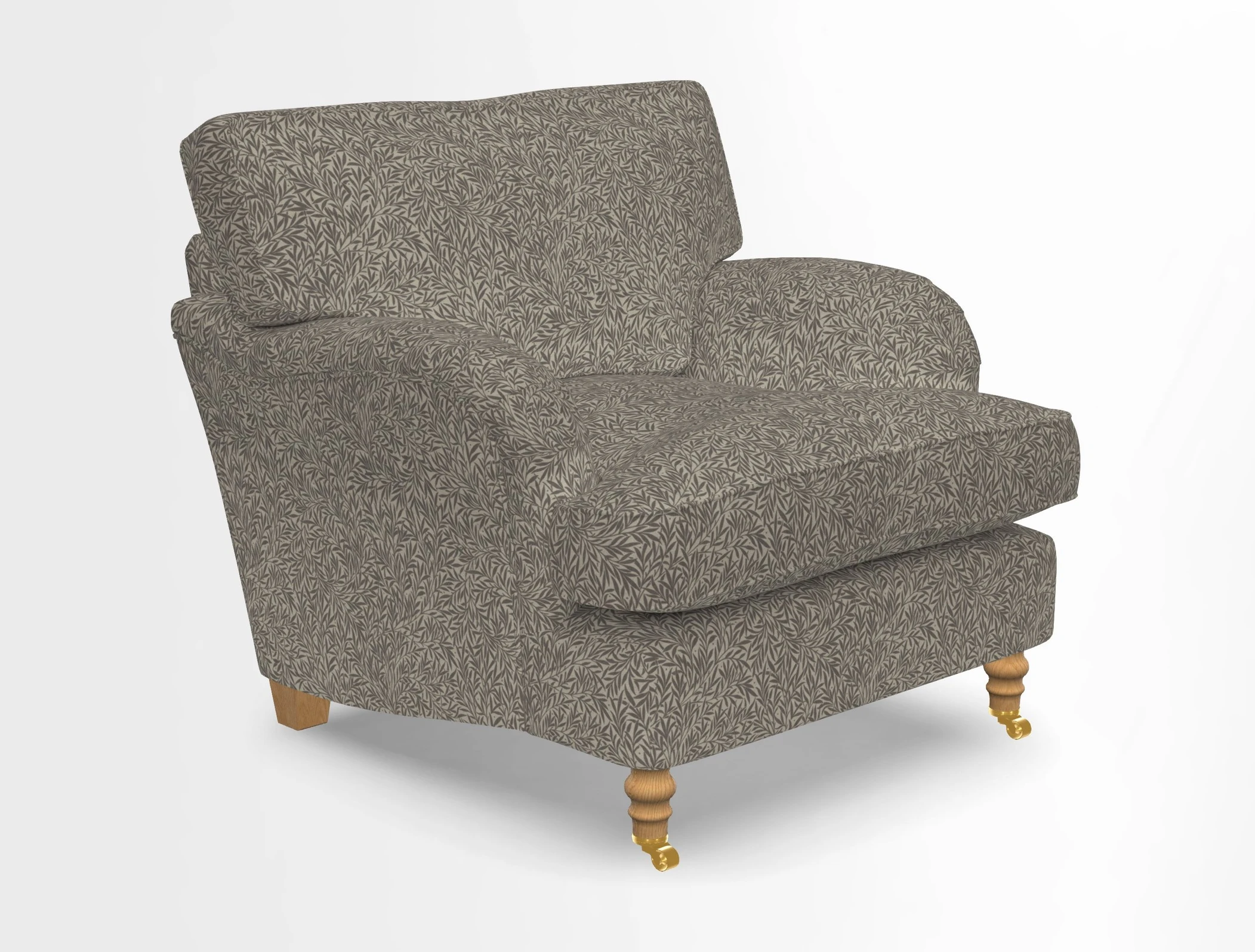 Alwinton chair in Linwood Tango Velvet Sapphire