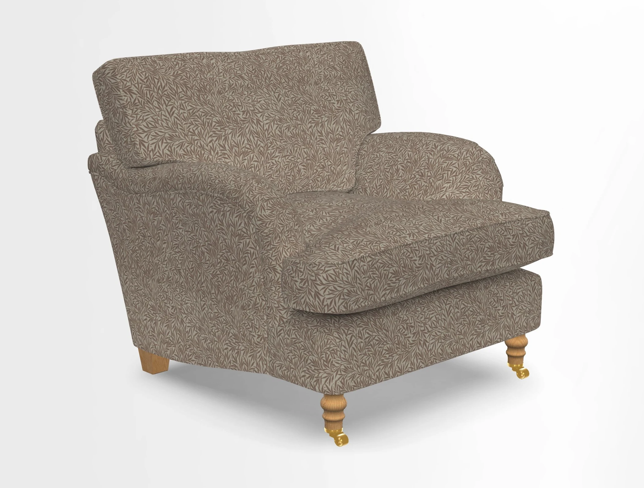 Alwinton chair in Linwood Tango Velvet Sapphire