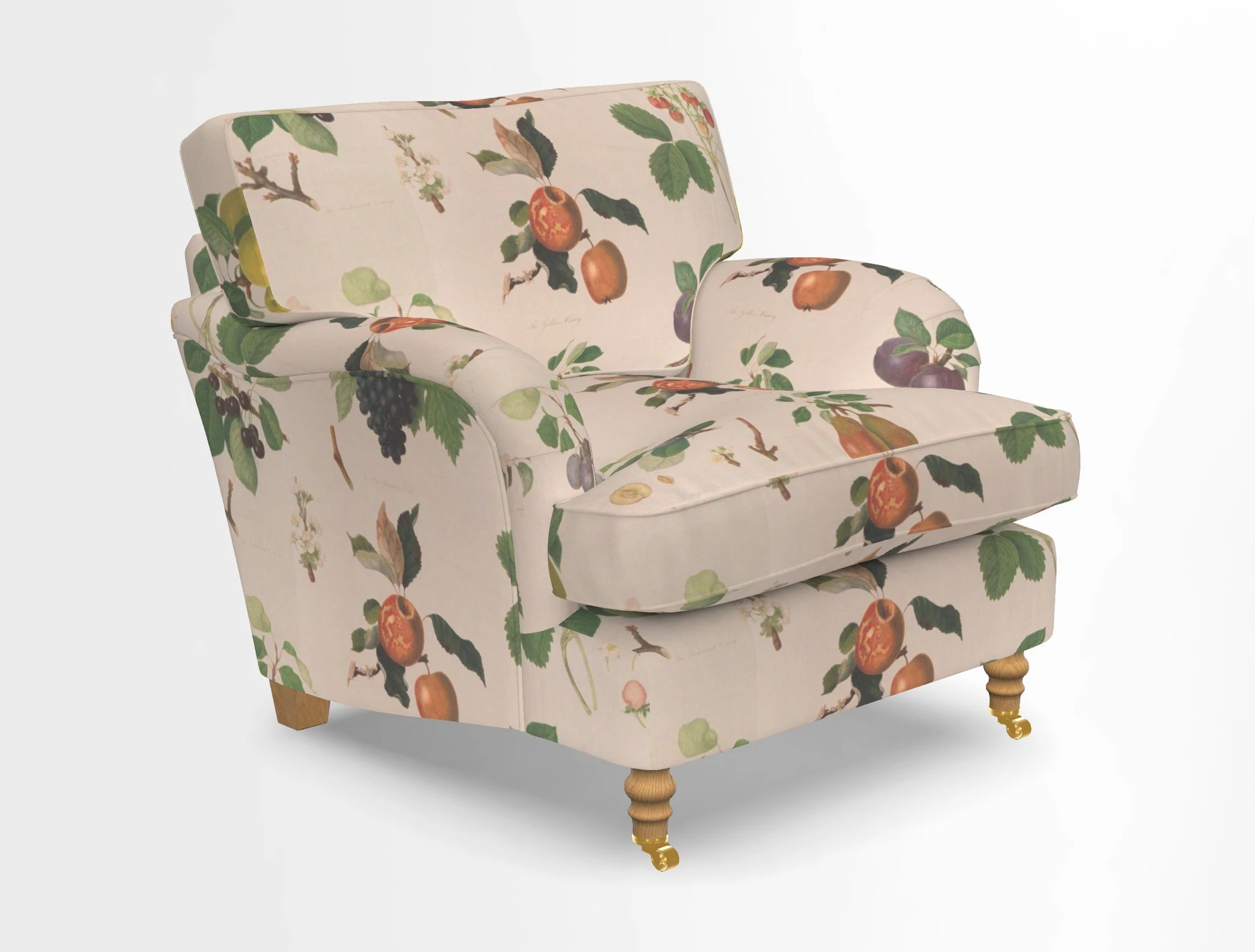 Alwinton chair in Linwood Tango Velvet Sapphire