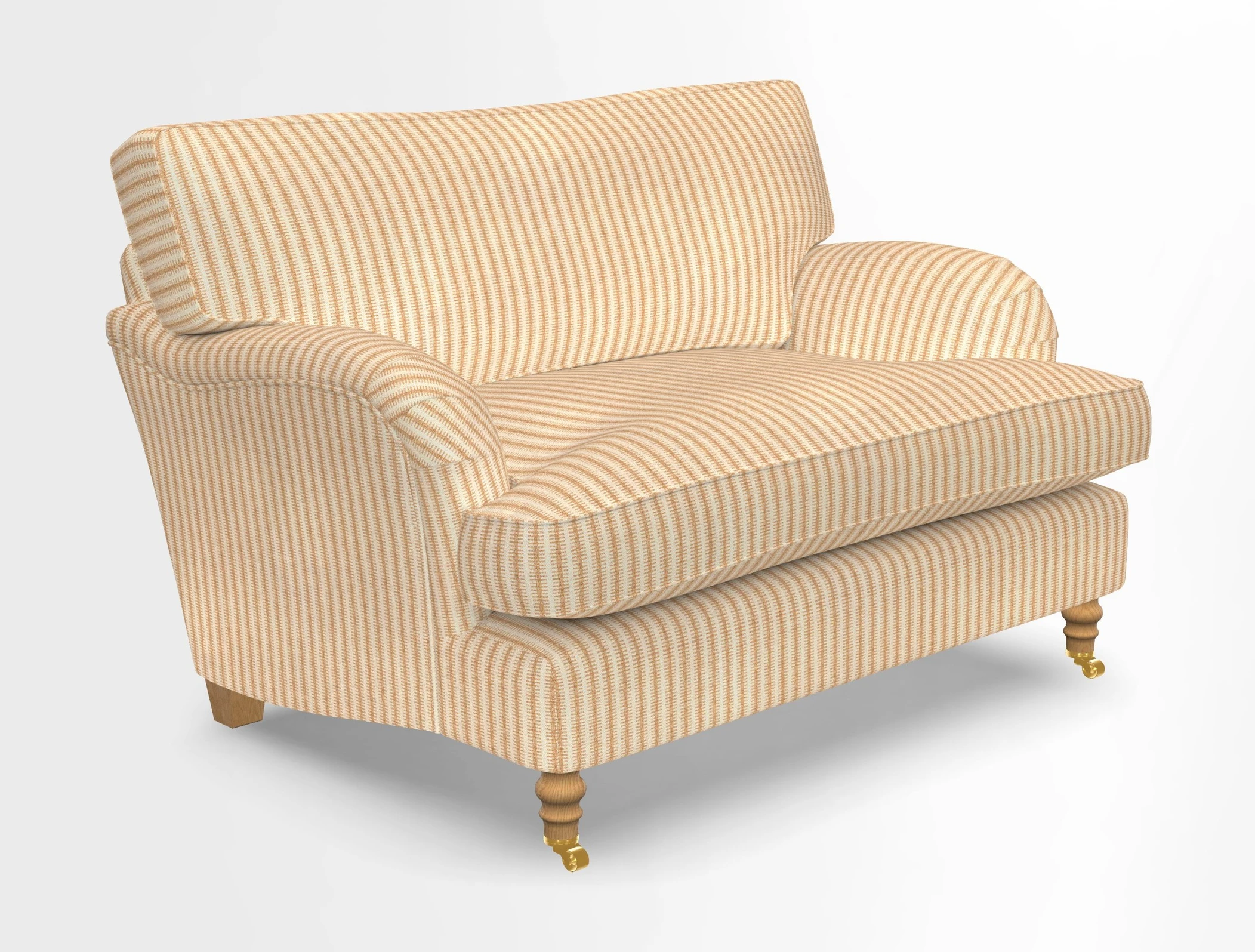 Alwinton snuggler in Lumino Velvet Wine