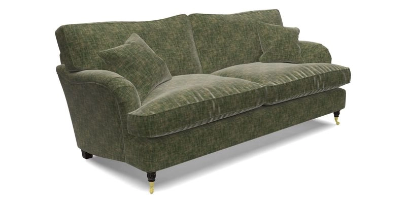 Alwinton 3 Seater Sofa in RHS Botanicals Plantae Japonicae Teal