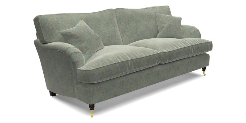 Alwinton 3 Seater Sofa in RHS Botanicals Plantae Japonicae Teal