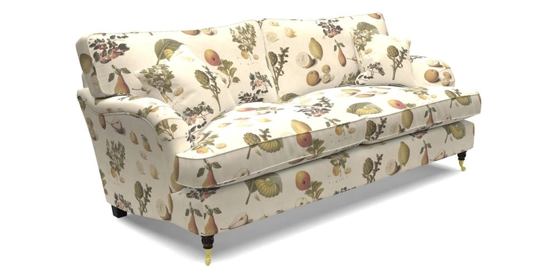 Alwinton 3 Seater Sofa in RHS Botanicals Plantae Japonicae Teal