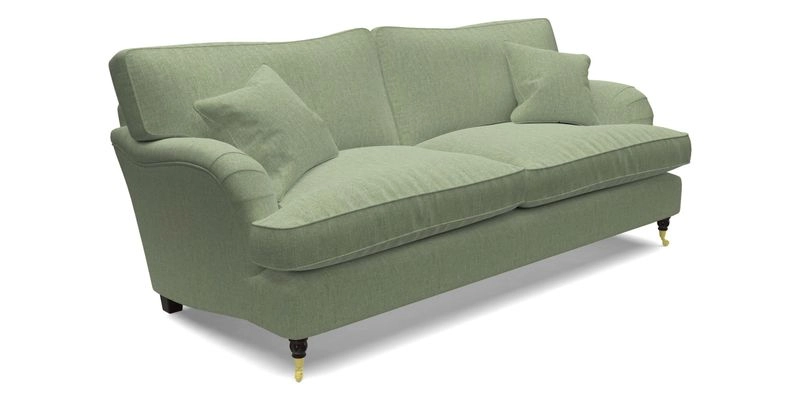 Alwinton 3 Seater Sofa in RHS Botanicals Plantae Japonicae Teal