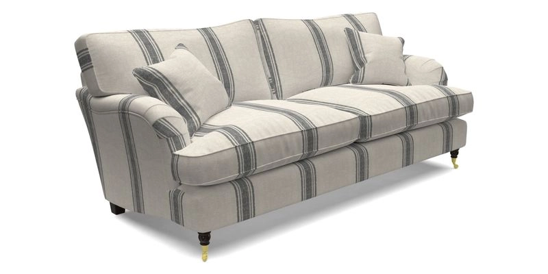 Alwinton 3 Seater Sofa in RHS Botanicals Plantae Japonicae Teal