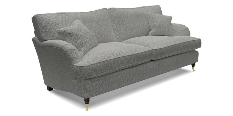 Alwinton 3 Seater Sofa in RHS Botanicals Plantae Japonicae Teal