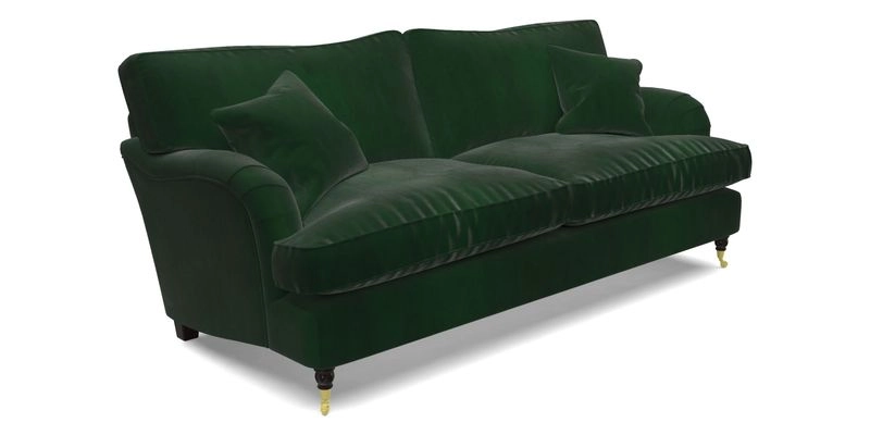 Alwinton 3 Seater Sofa in RHS Botanicals Plantae Japonicae Teal