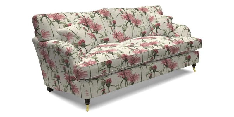 Alwinton 3 Seater Sofa in RHS Botanicals Plantae Japonicae Teal