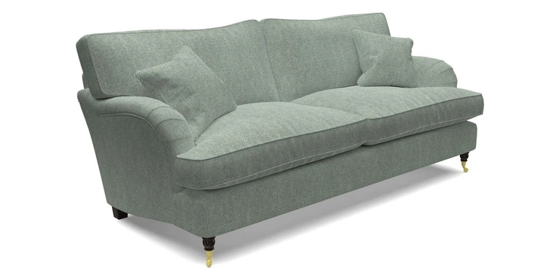Alwinton 3 Seater Sofa in RHS Botanicals Plantae Japonicae Teal