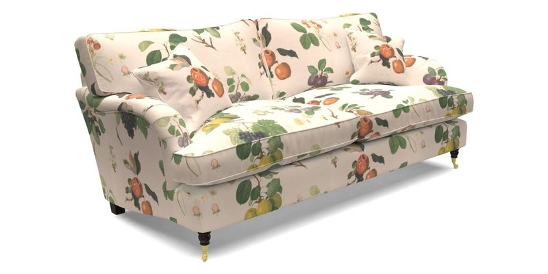 Alwinton 3 Seater Sofa in RHS Botanicals Plantae Japonicae Teal