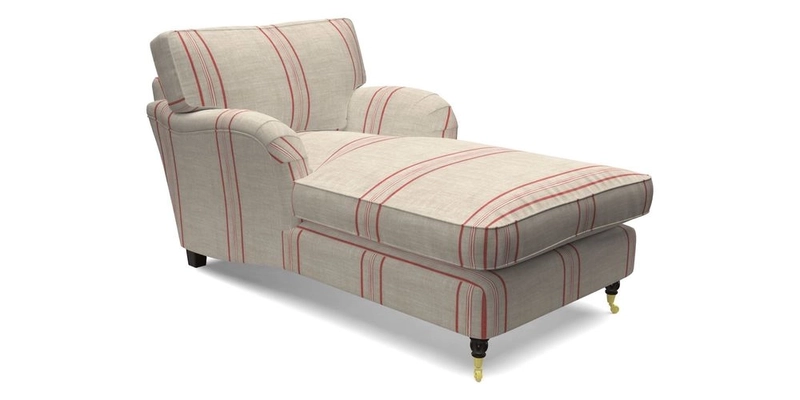 Alwinton Chaise Chair in Blendworth Tennyson Conch