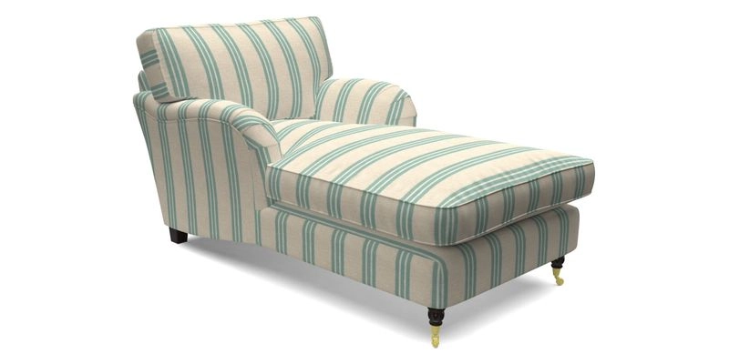 Alwinton Chaise Chair in Blendworth Tennyson Conch