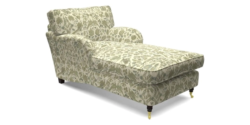 Alwinton Chaise Chair in Blendworth Tennyson Conch