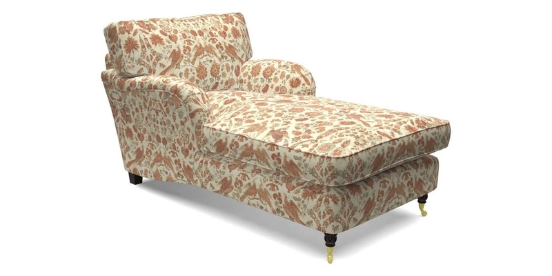 Alwinton Chaise Chair in Blendworth Tennyson Conch