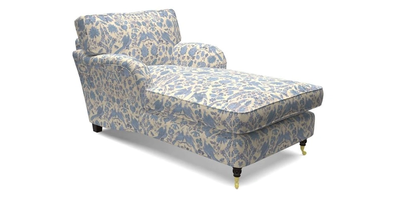 Alwinton Chaise Chair in Blendworth Tennyson Conch