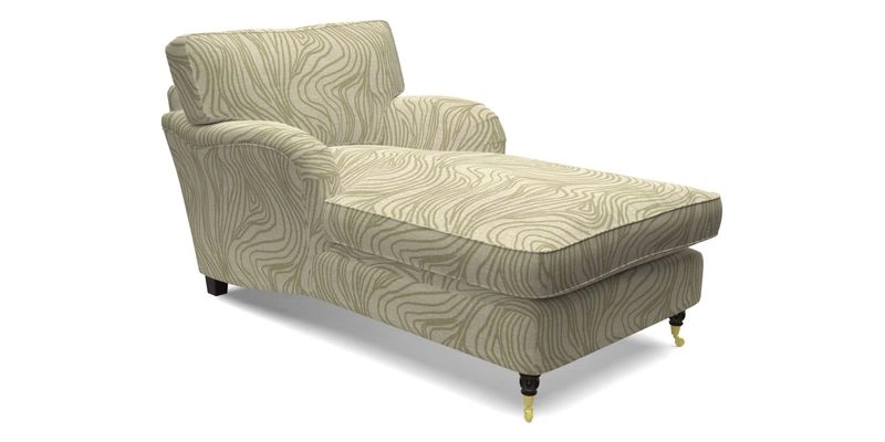Alwinton chaise chair in Blendworth Tennyson Conch