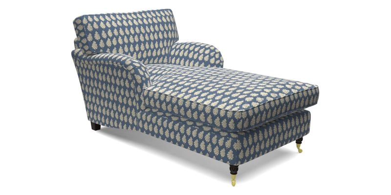 Alwinton Chaise Chair in Blendworth Tennyson Conch