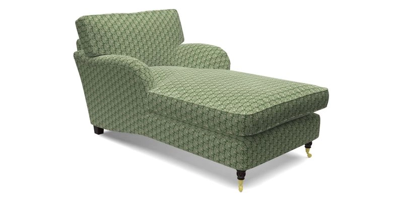 Alwinton Chaise Chair in Blendworth Tennyson Conch