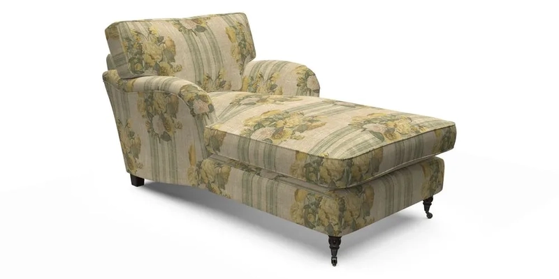 Alwinton Chaise Chair in Blendworth Tennyson Conch