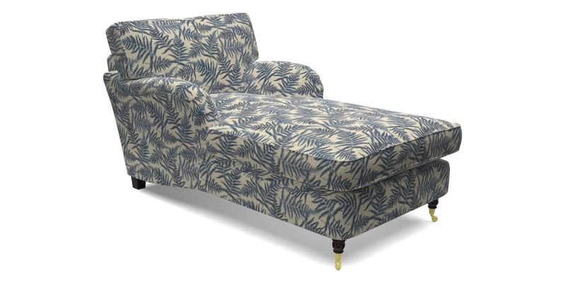 Alwinton chaise chair in Blendworth Tennyson Conch