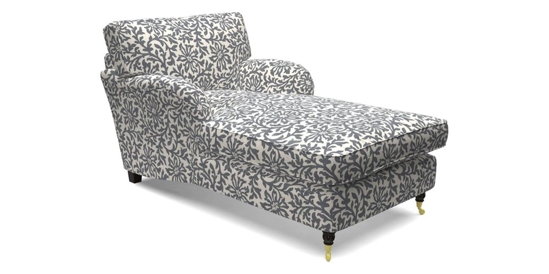 Alwinton Chaise Chair in Blendworth Tennyson Conch