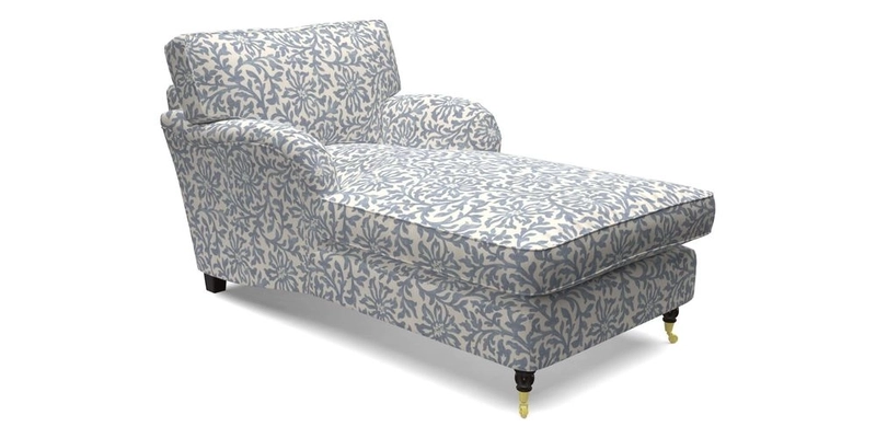 Alwinton Chaise Chair in Blendworth Tennyson Conch