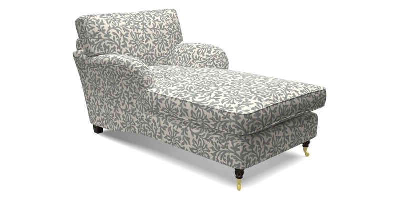 Alwinton Chaise Chair in Blendworth Tennyson Conch