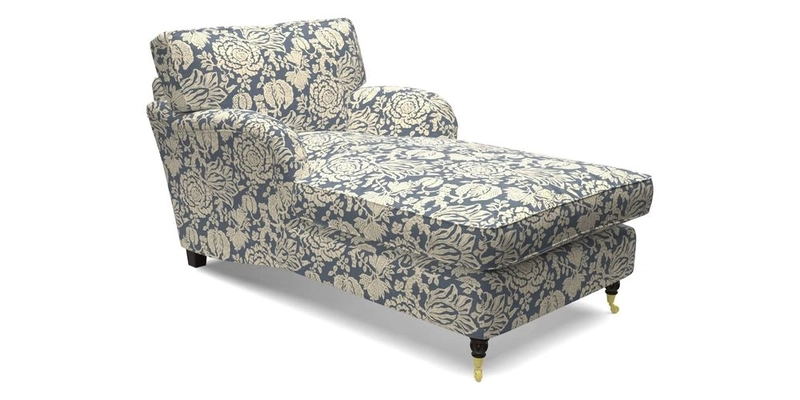 Alwinton Chaise Chair in Blendworth Tennyson Conch