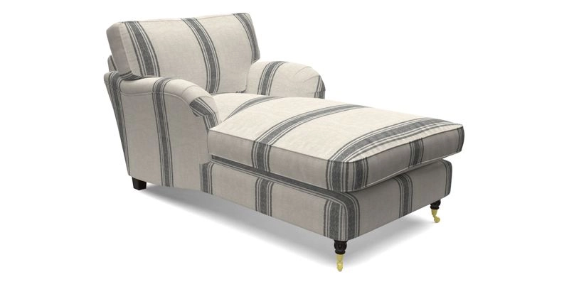 Alwinton Chaise Chair in Blendworth Tennyson Conch