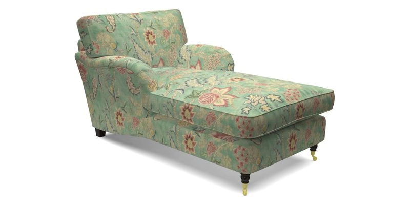 Alwinton Chaise Chair in Blendworth Tennyson Conch