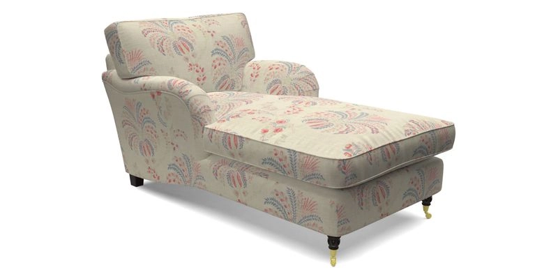 Alwinton Chaise Chair in Blendworth Tennyson Conch