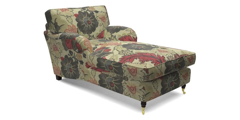 Alwinton Chaise Chair in Blendworth Tennyson Conch