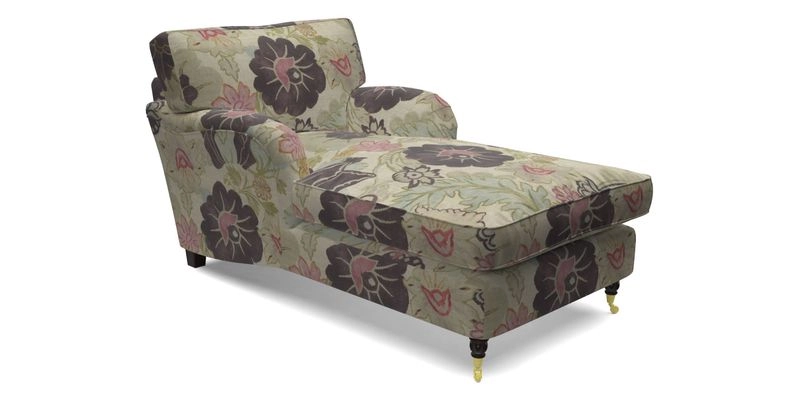 Alwinton Chaise Chair in Blendworth Tennyson Conch