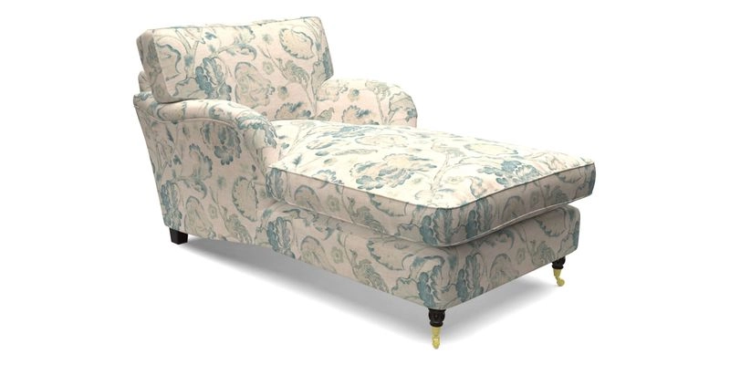 Alwinton Chaise Chair in Blendworth Tennyson Conch