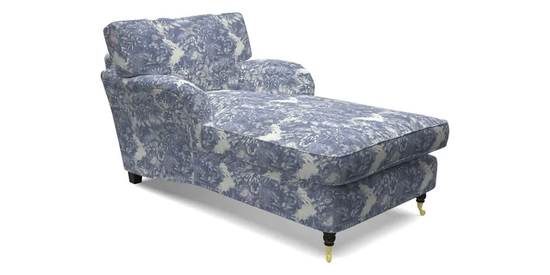 Alwinton Chaise Chair in Blendworth Tennyson Conch