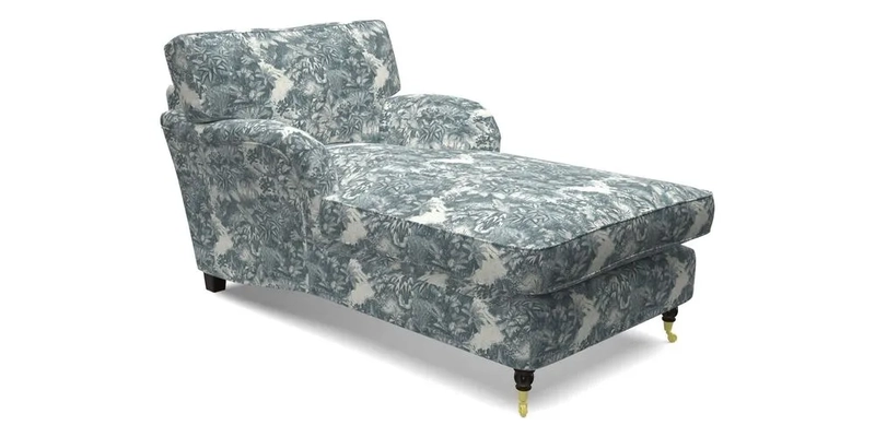 Alwinton Chaise Chair in Blendworth Tennyson Conch