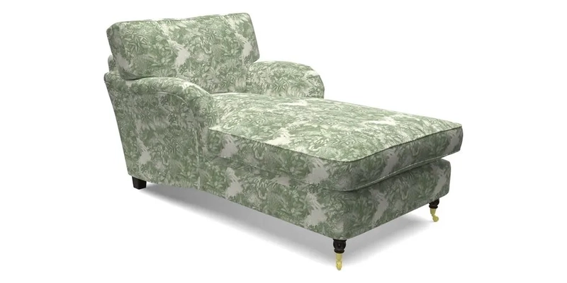 Alwinton Chaise Chair in Blendworth Tennyson Conch