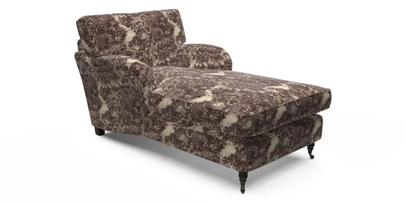 Alwinton Chaise Chair in Blendworth Tennyson Conch